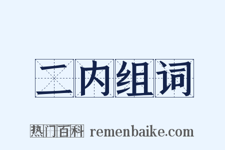 二内组词是什么意思的图片